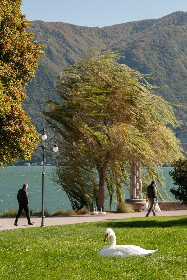 Major Sisters, Appartamento Vista Lago Di Lugano بورتو تْشاريسيو المظهر الخارجي الصورة
